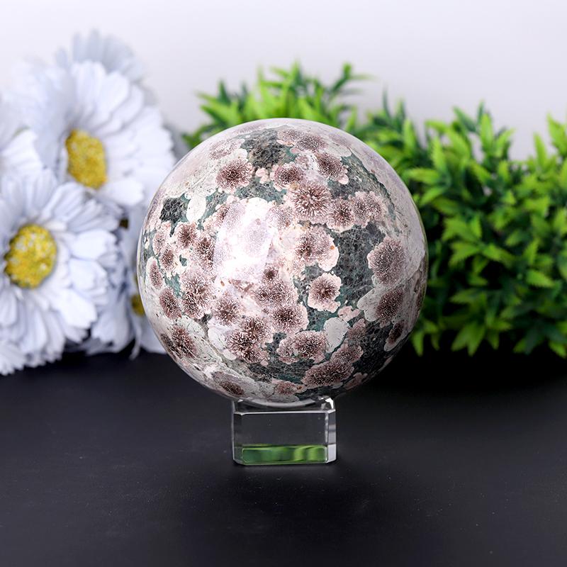 2.5"- 4.0" Firework Agate Sphere Wholesale Crystals USA