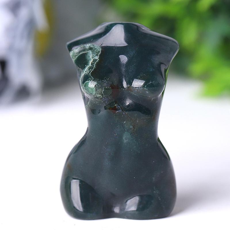 2“ Wholesale Crystal Tiny Model Statue Carved Goddess