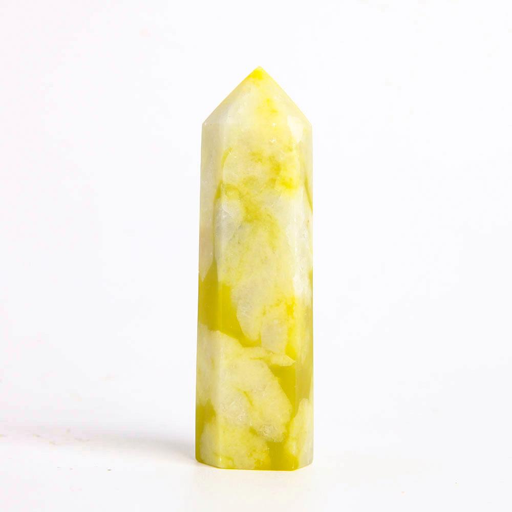Set of 3 Serpentine Crystal Points Wholesale Crystals USA
