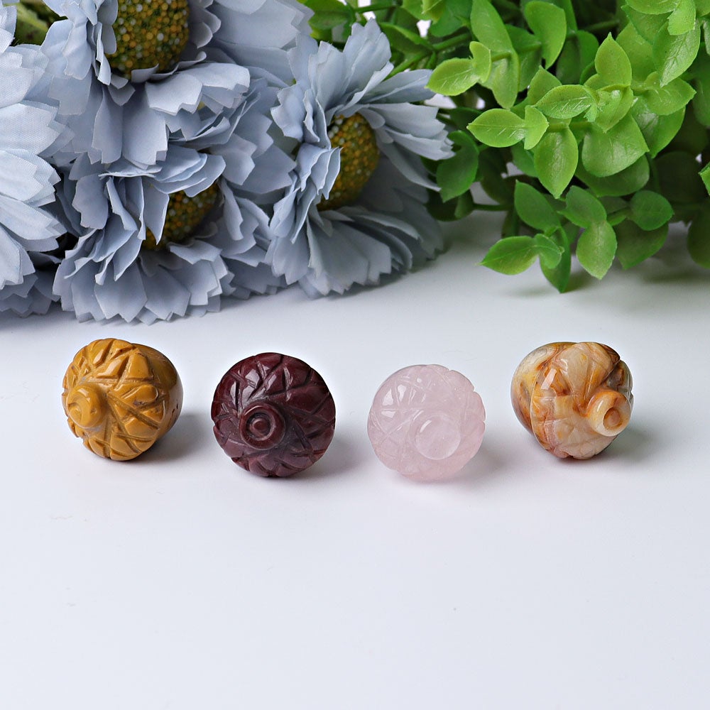 1" Hazelnut Crystal Carvings Wholesale Crystals USA