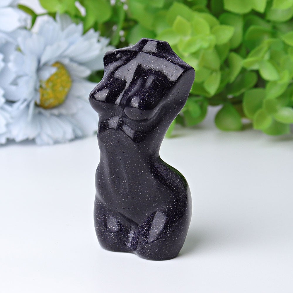 3" Blue Sandstone Model Carving Wholesale Crystals USA
