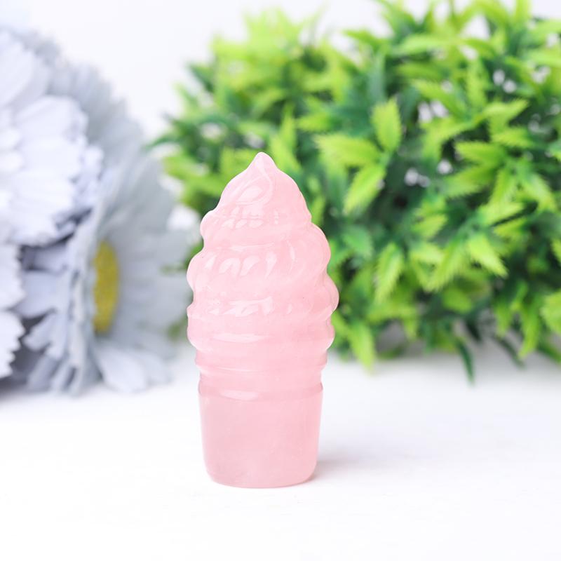 2.75" Ice Cream Crystal Carvings Wholesale Crystals USA