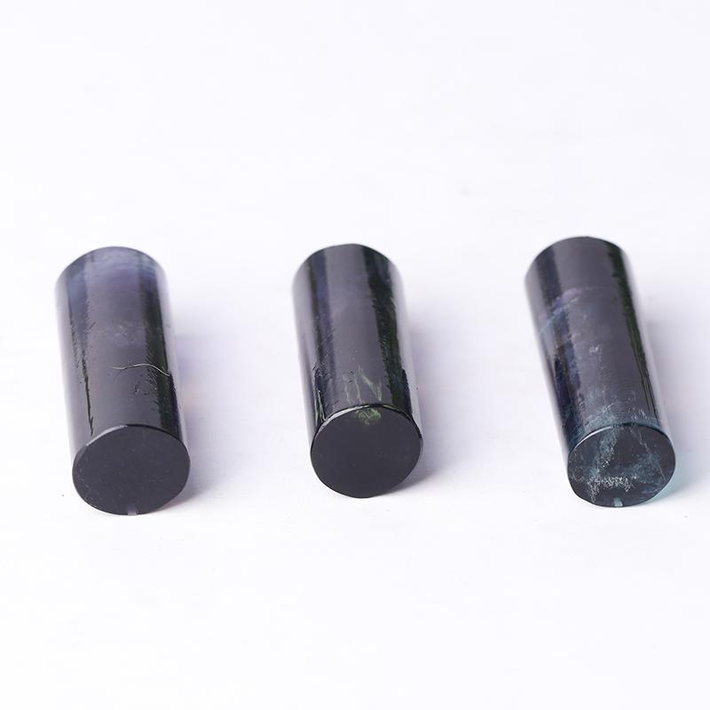 1.2" Fluorite Cylinder Crystal Point Wholesale Crystals USA