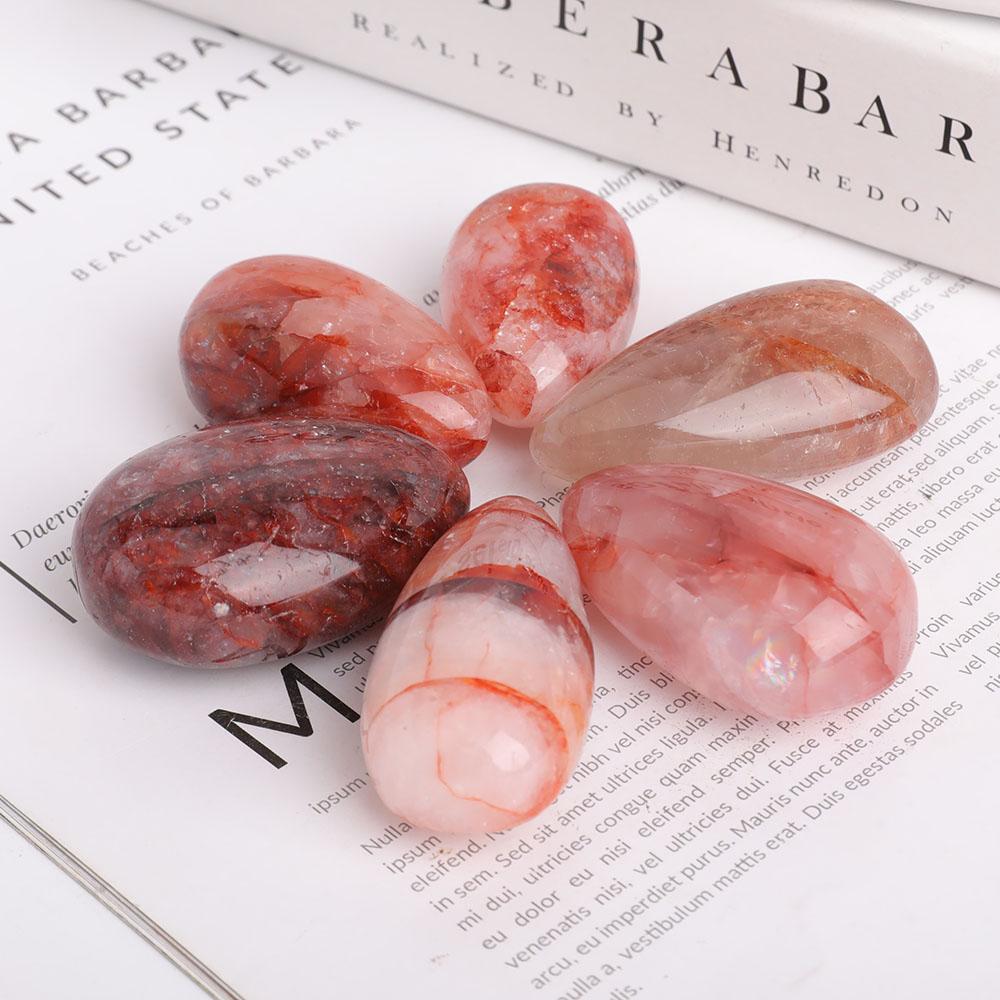 0.1kg Fire Quartz Tumbles Wholesale Crystals USA