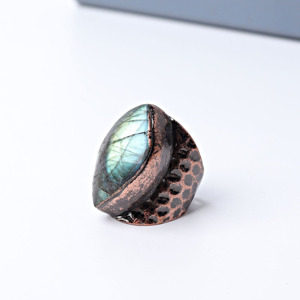 Labradorite Vintage Crystal Ring Wholesale Crystals USA