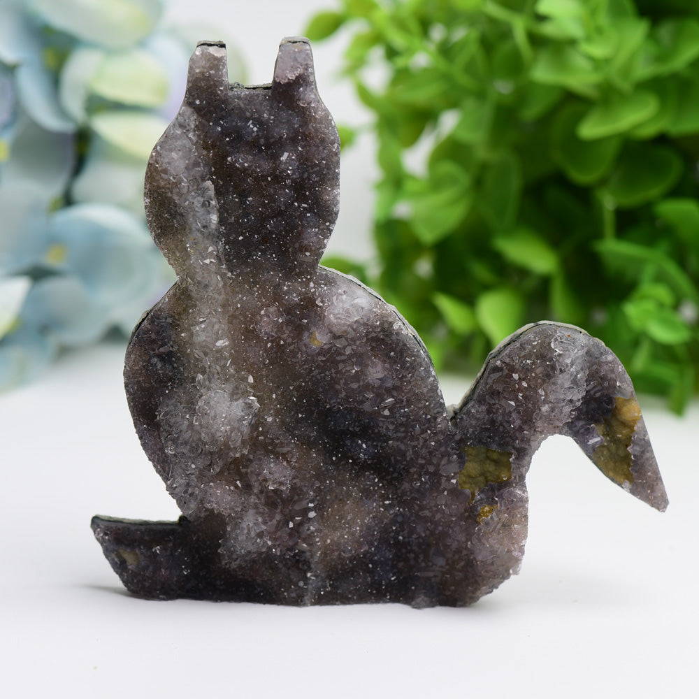 3.2"-4.2" Cluster Cat Crystal Carving Bulk Wholesale Crystals USA