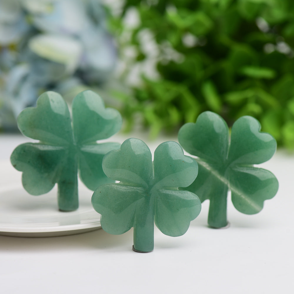 1.8" Green Avneturine Cloves Crystal Carving Wholesale Crystals USA