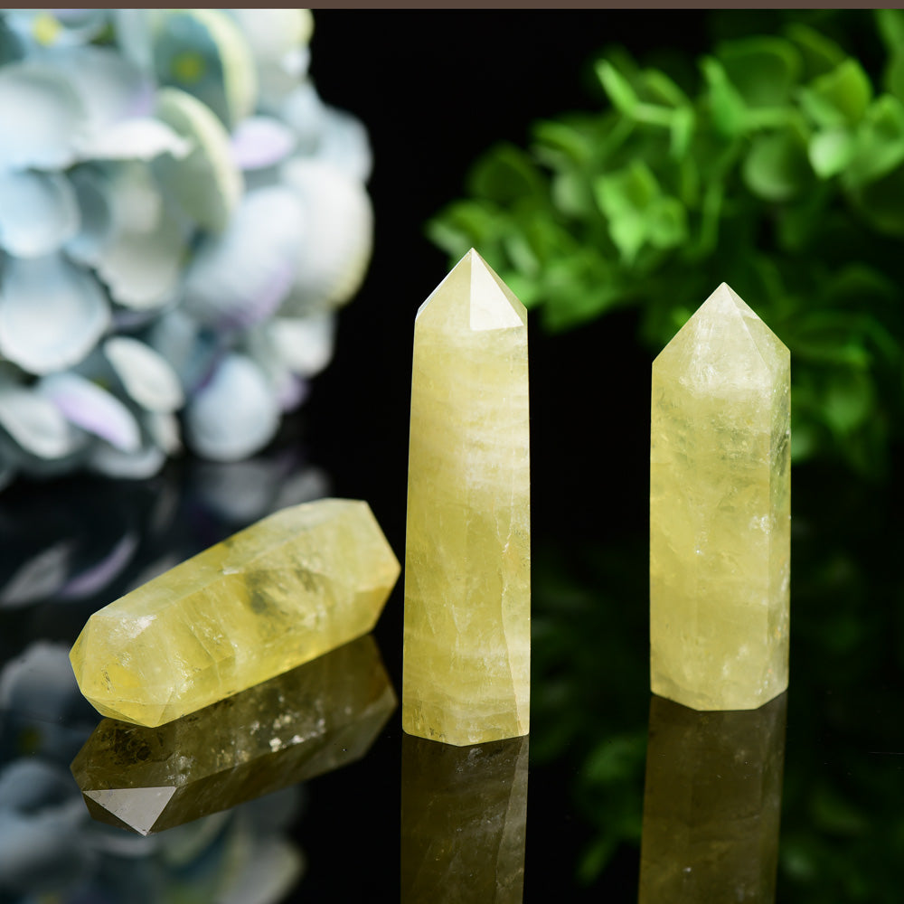 2.5"-4.5" Citrine Points Bulk Wholesale Crystals USA