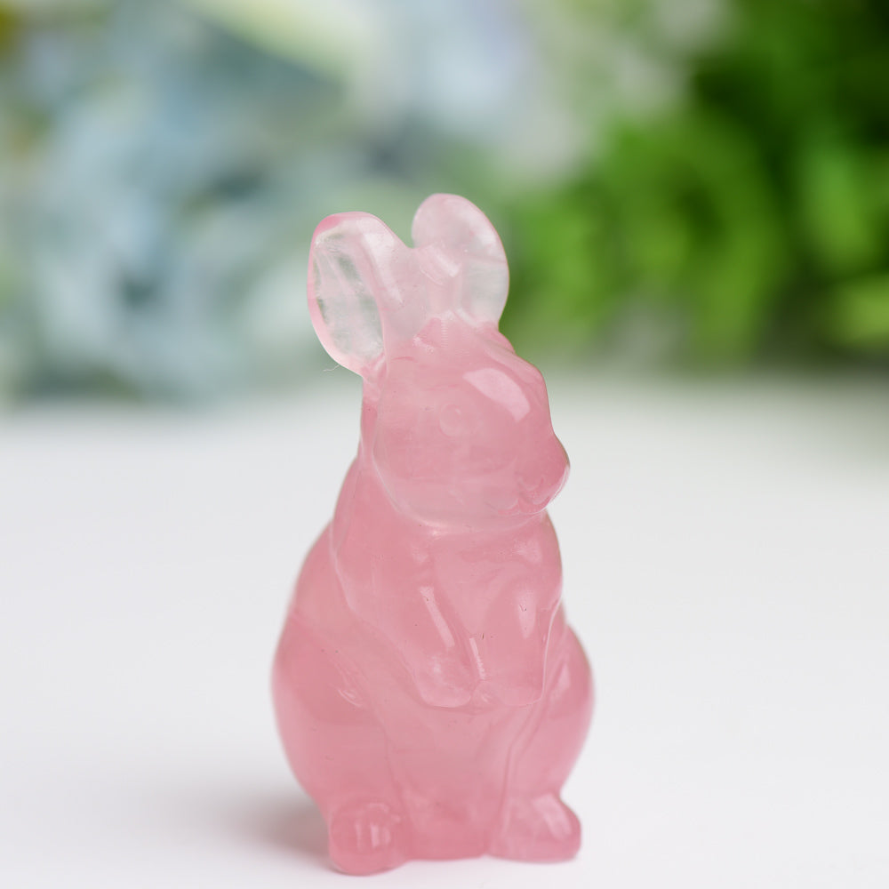 2.2" Rabbit Crystal Carving Wholesale Crystals USA