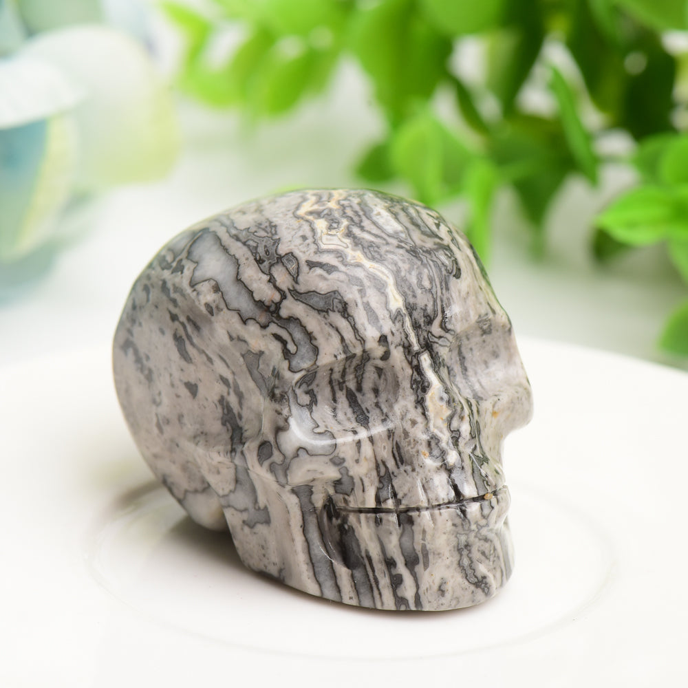 Mixed Crystal Skull Carving for Halloween Bulk Wholesale Crystals USA