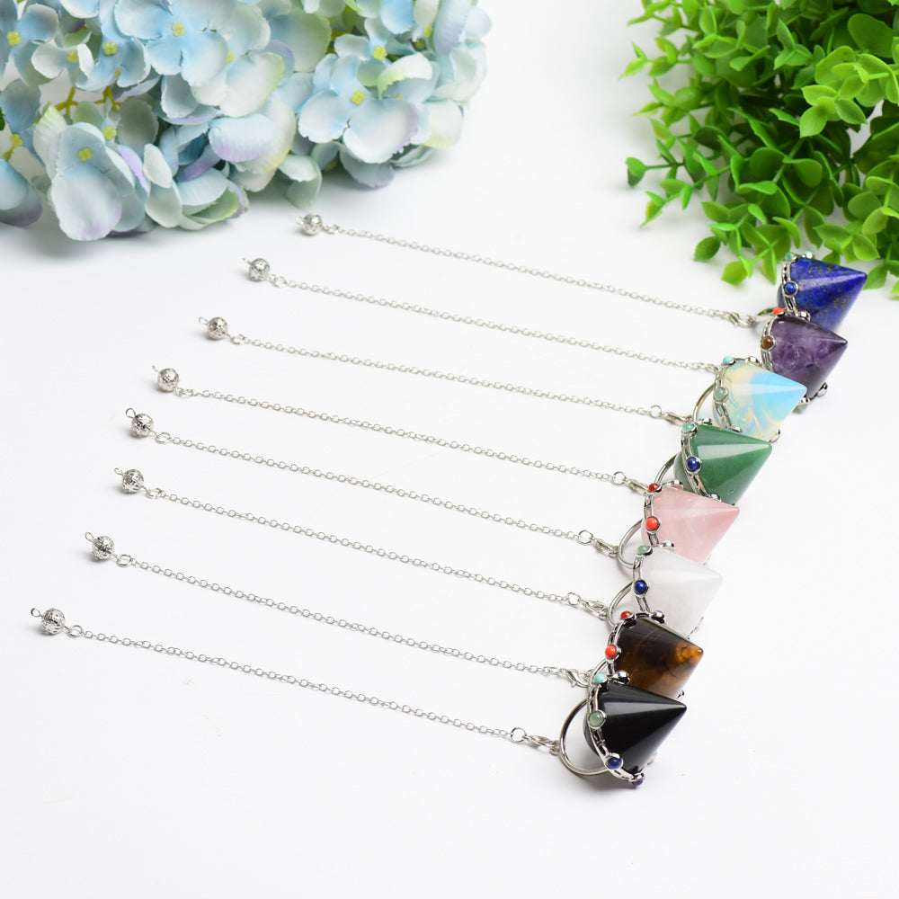 Mixed Crystal New Design Arrow Head Pendulum Bulk Wholesale Crystals USA