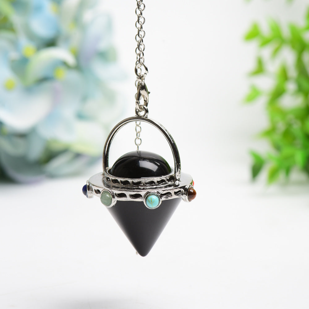 Mixed Crystal New Design Arrow Head Pendulum Bulk Wholesale Crystals USA