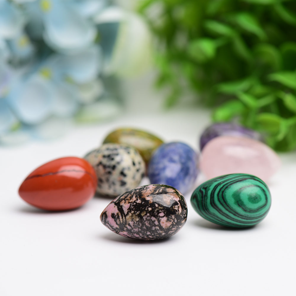 1.0 Mixed Crystal Mini Egg Crystal Carving Wholesale Crystals USA