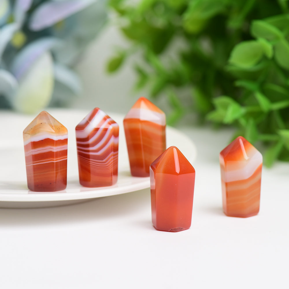 1.0" Carnelian Mini Crystal Point Wholesale Crystals USA