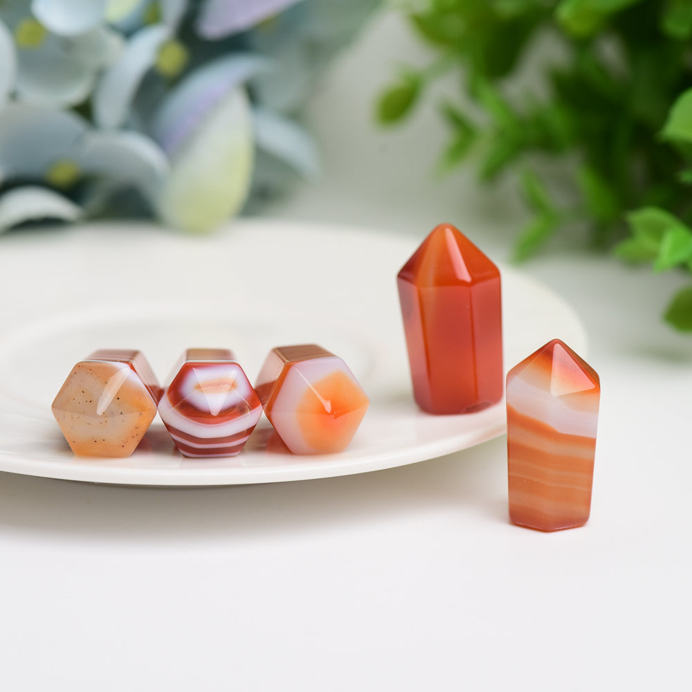 1.0" Carnelian Mini Crystal Point Wholesale Crystals USA