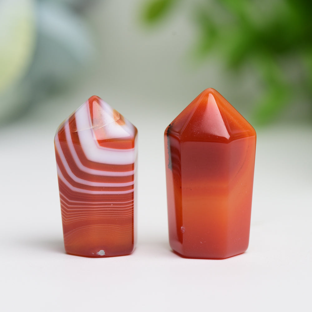 1.0" Carnelian Mini Crystal Point Wholesale Crystals USA