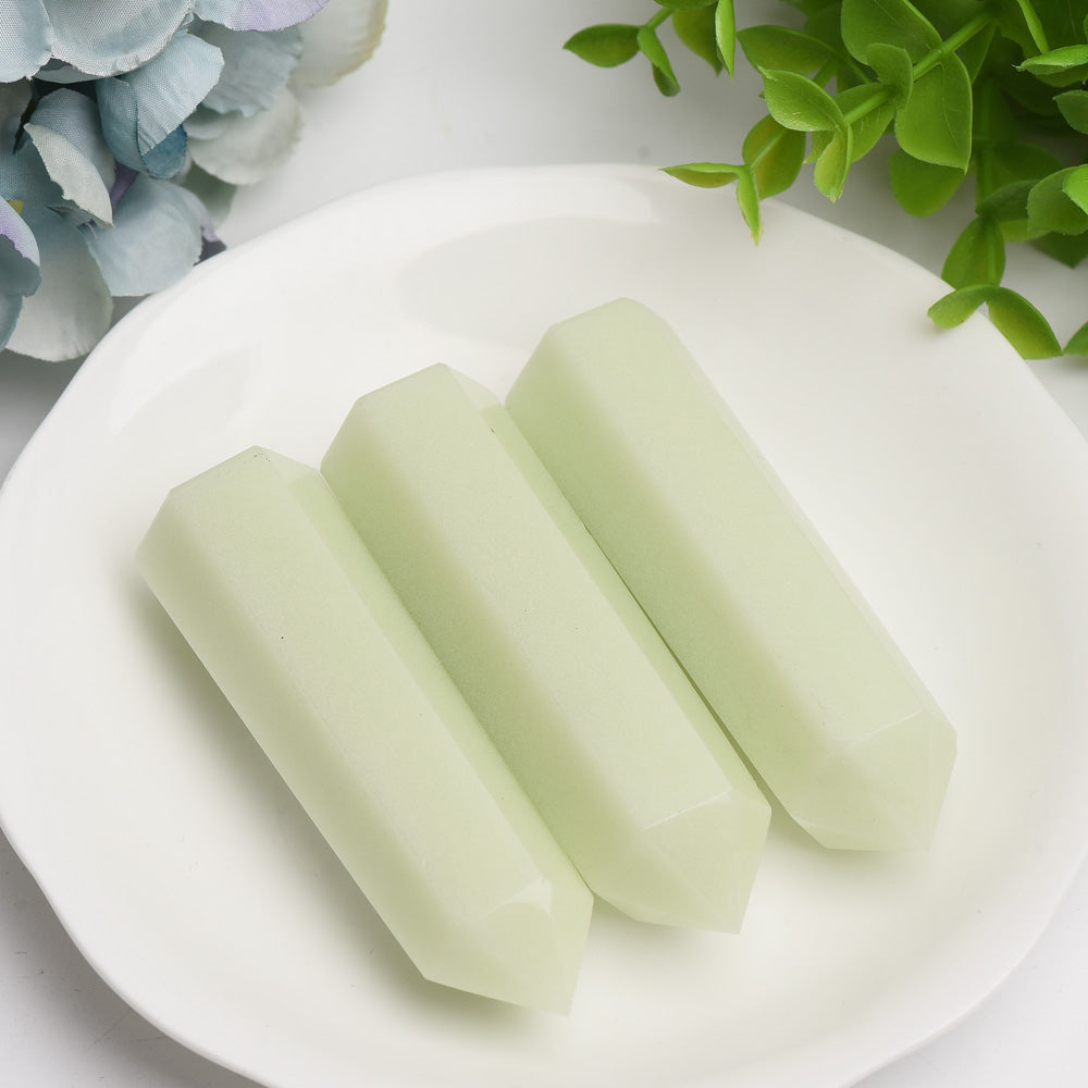 2.5"-4.5" Luminous Crystal Point Bulk Wholesale Wholesale Crystals USA