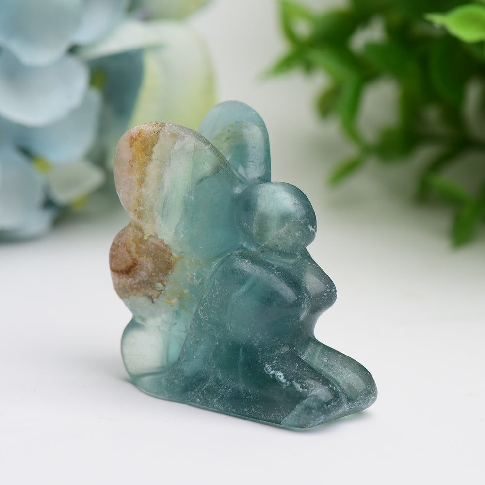 2.0" Mixed Crystal Fairy Crystal Carving Wholesale Crystals USA