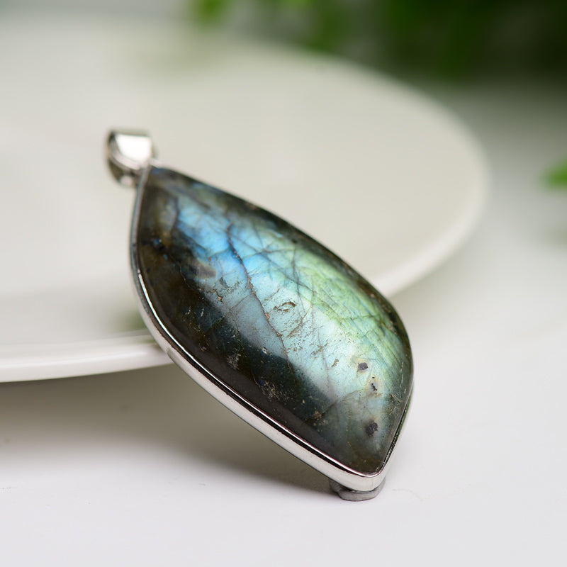 2.0" Labradorite Crystal Pendant Wholesale Crystals USA