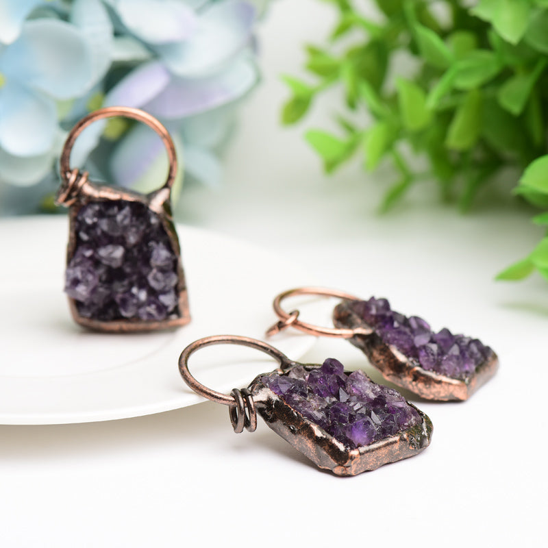 Amethyst Crystal Cluster Pendant Bulk Wholesale Wholesale Crystals USA