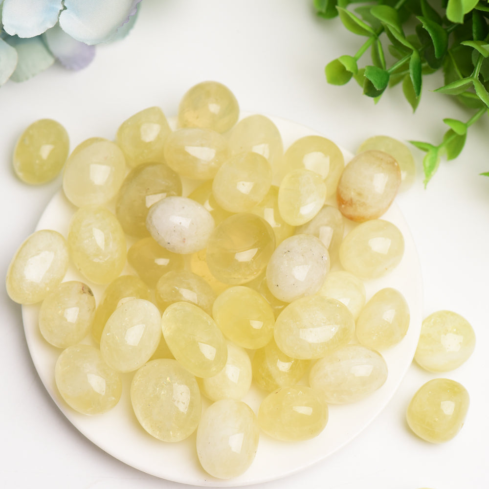 20-30mm Citrine Crystal Tumbles Bulk Wholesale  Crystals USA