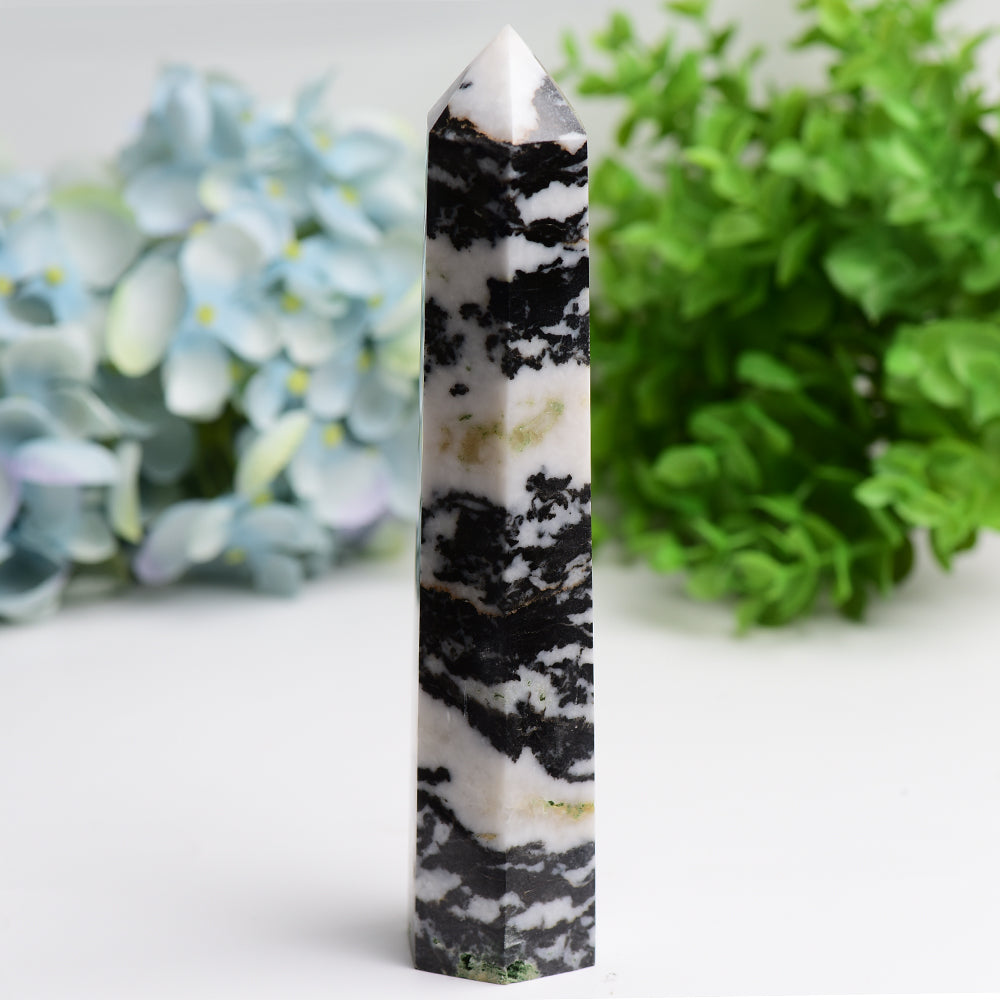 6.0"-8.0" Zebra Jasper Crystal Tower Bulk Wholesale Wholesale Crystals USA