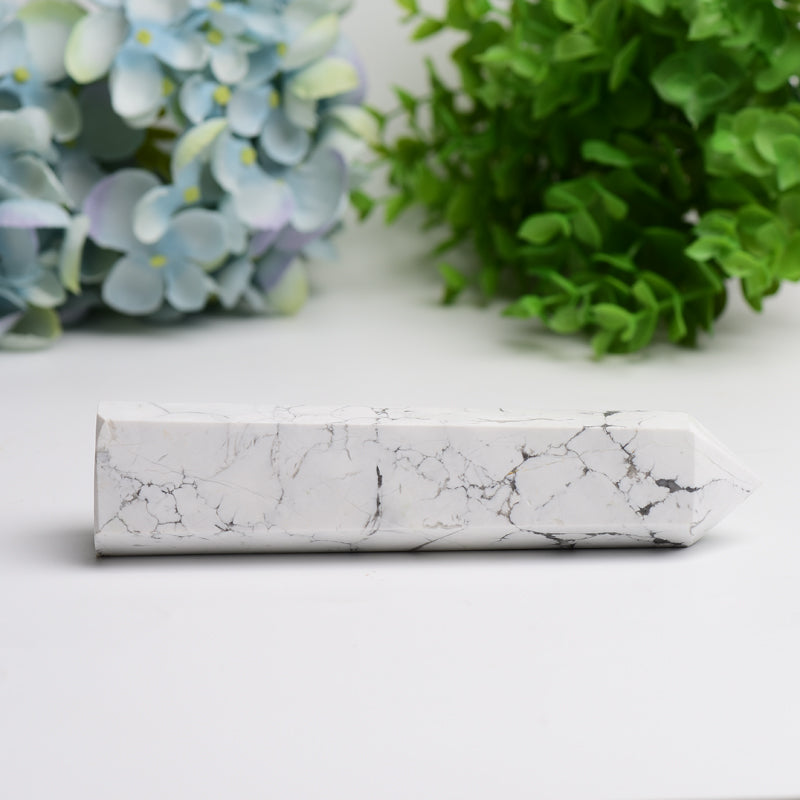 6.0"-8.0" Howlite Crystal Tower Bulk Wholesale Wholesale Crystals USA