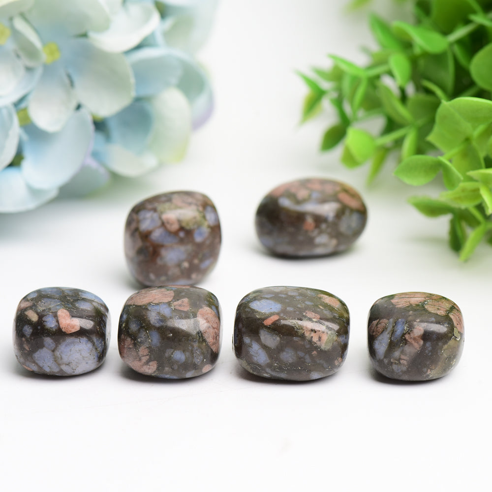 Blue Que Sera Crystal Tumbles Bulk Wholesale Crystals USA