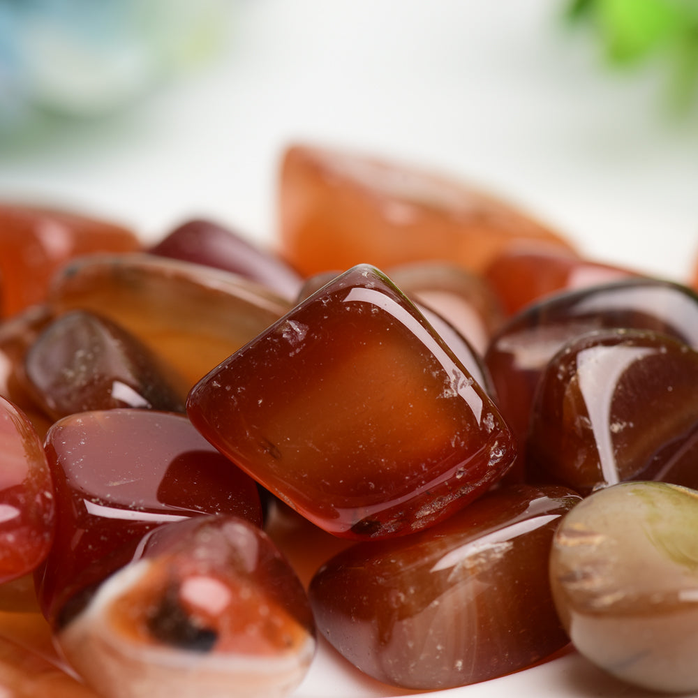 Carnelian Crystal Tumbles Bulk Wholesale Crystals USA