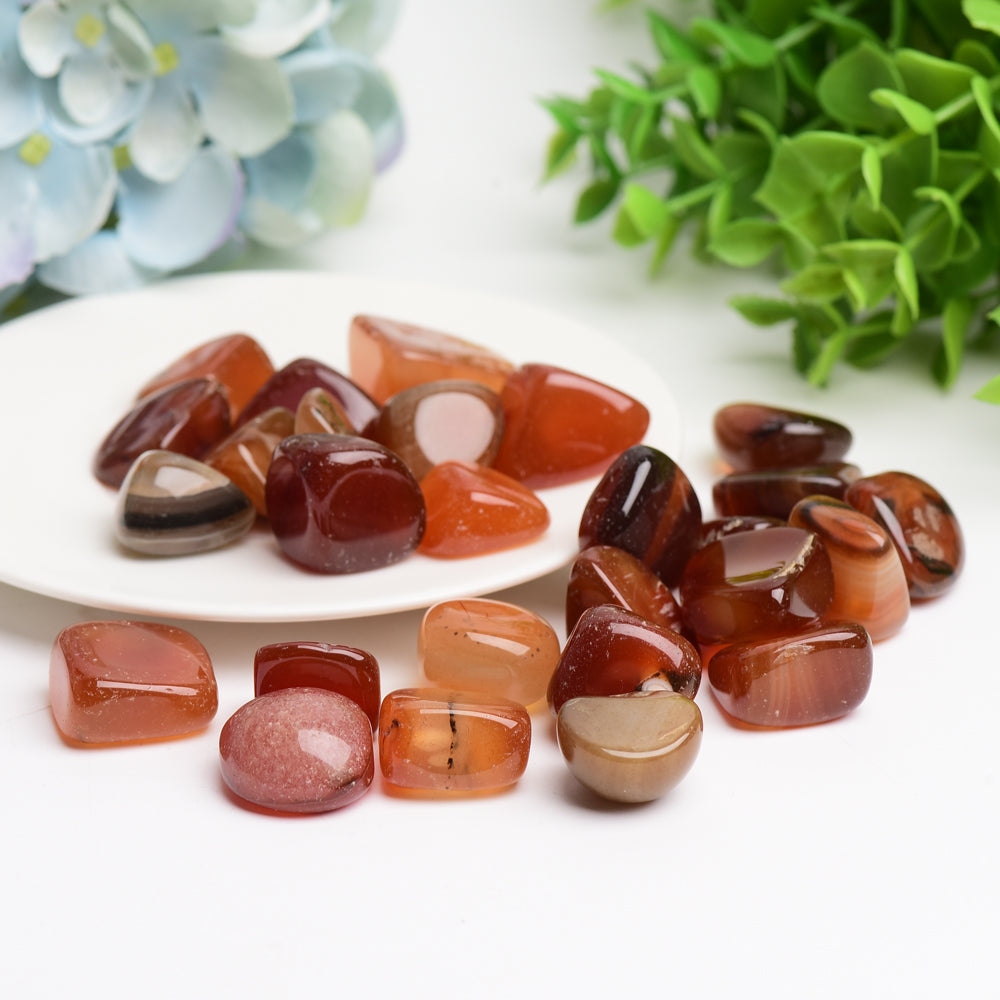 Carnelian Crystal Tumbles Bulk Wholesale Crystals USA