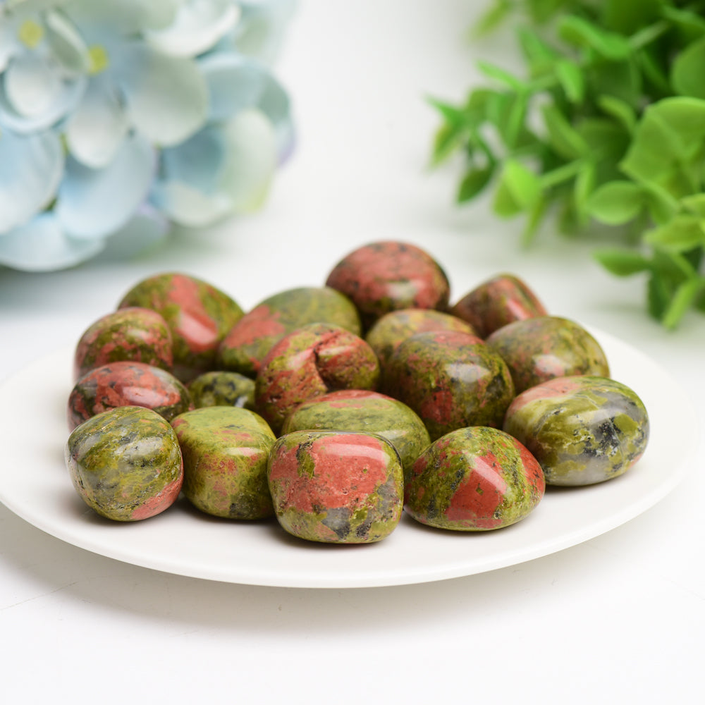 Unakite Crystal Tumble Bulk Wholesale Crystals USA