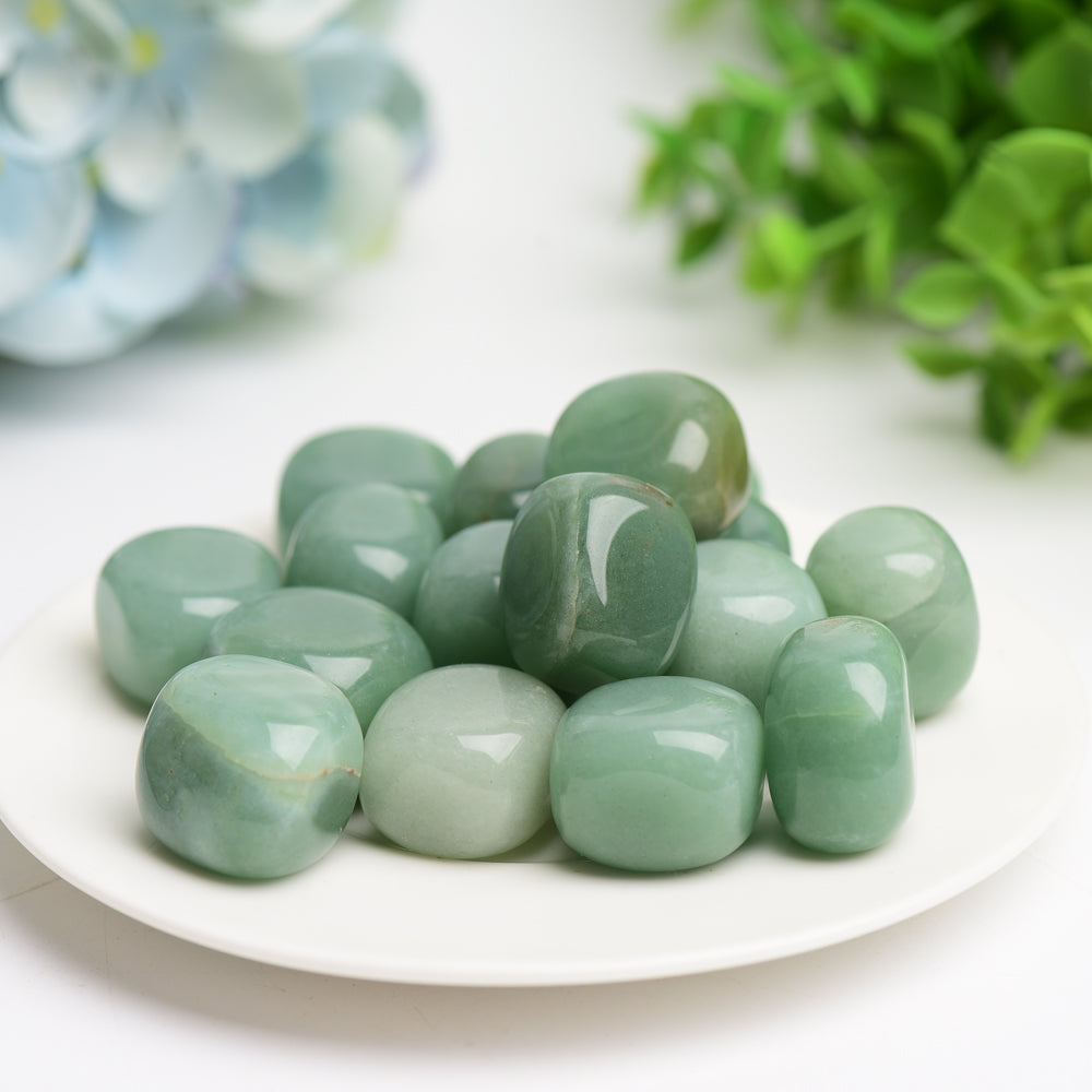 Green Aventurine Crystal Tumble Bulk Wholesale Crystals USA