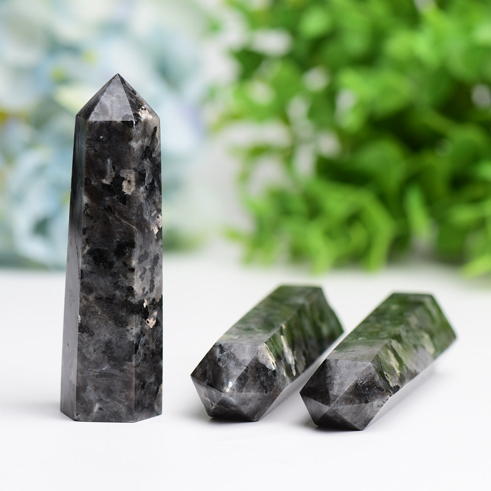 Larvikite Points Wholesale Crystals USA