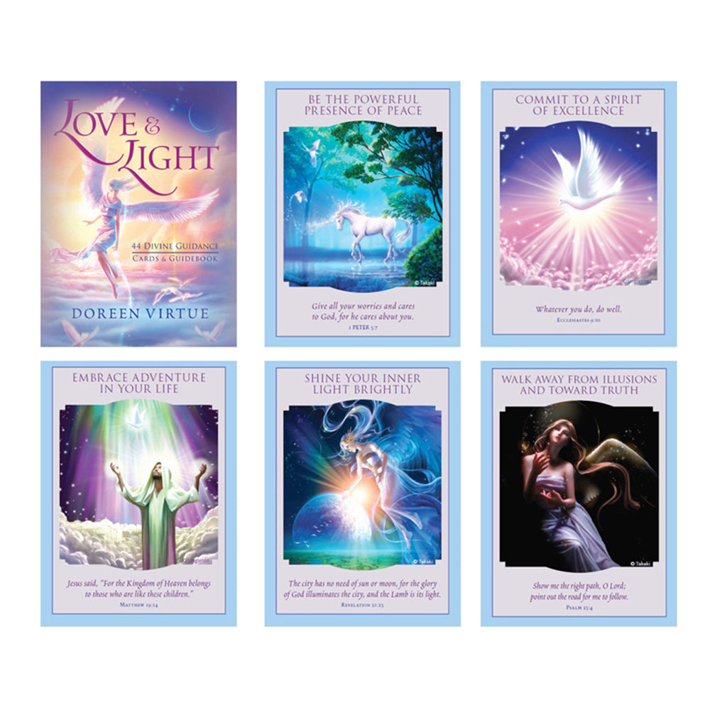 Love & Light Oracle Cards Bulk Wholesale Crystals USA