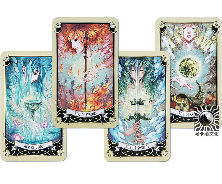 Mystical Manga Tarot Card Bulk Wholesale Crystals USA