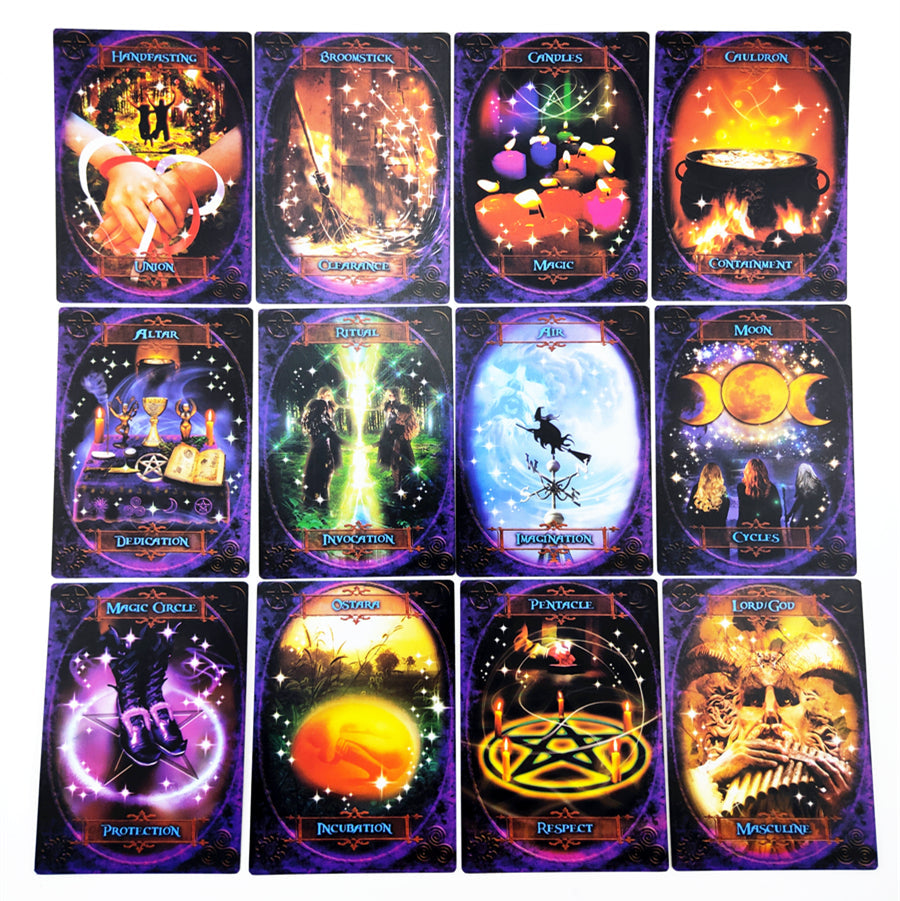 Witches Wisdom Oracle Cards Bulk Wholesale Crystals USA