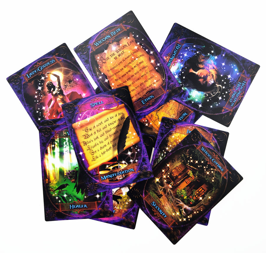 Witches Wisdom Oracle Cards Bulk Wholesale Crystals USA