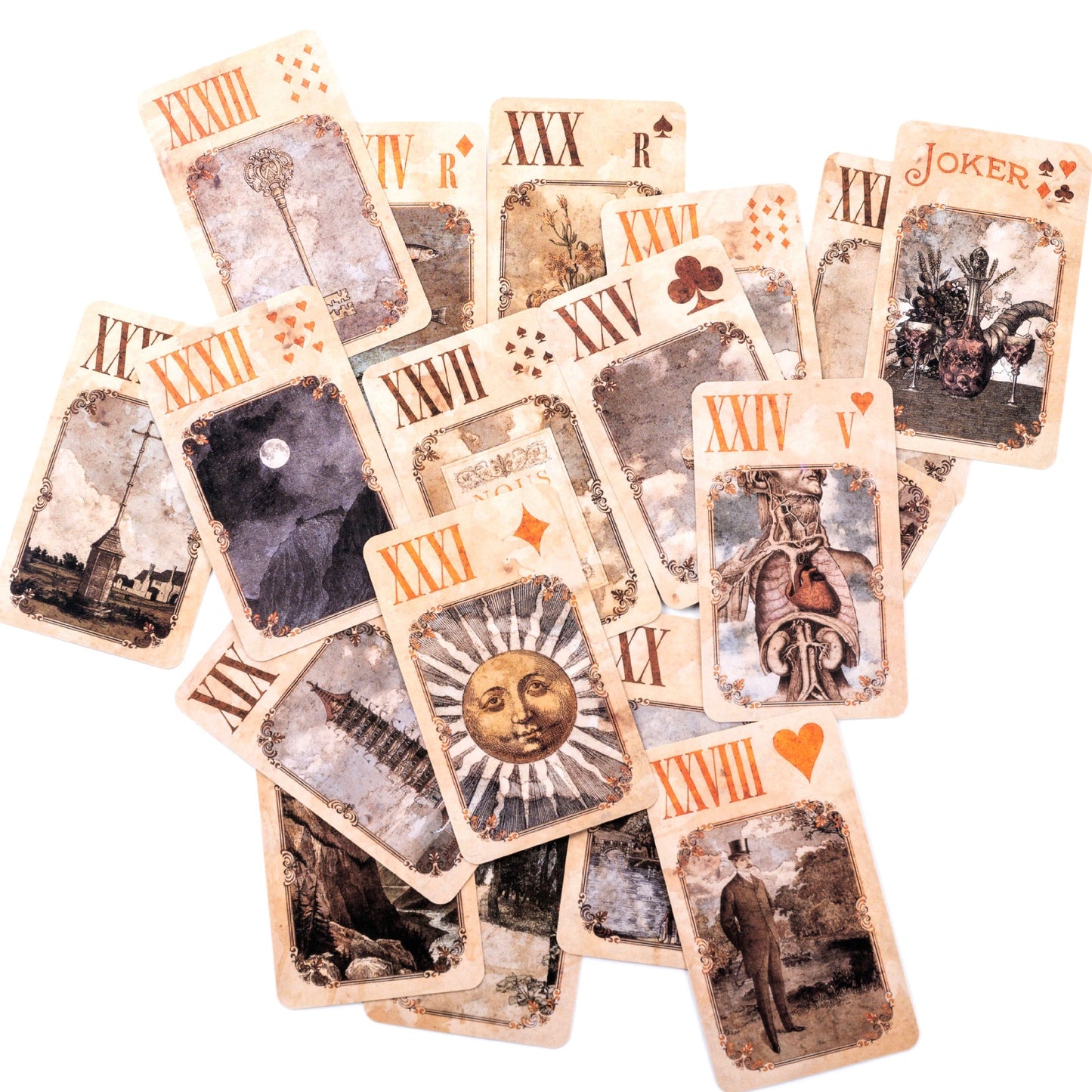 Lothrop Lenormand Tarot Card Bulk Wholesale Crystals USA