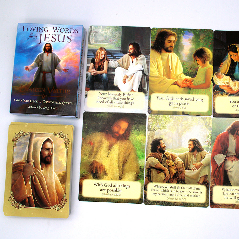 Loving Words From Jesus Tarot Card Bulk Wholesale Crystals USA