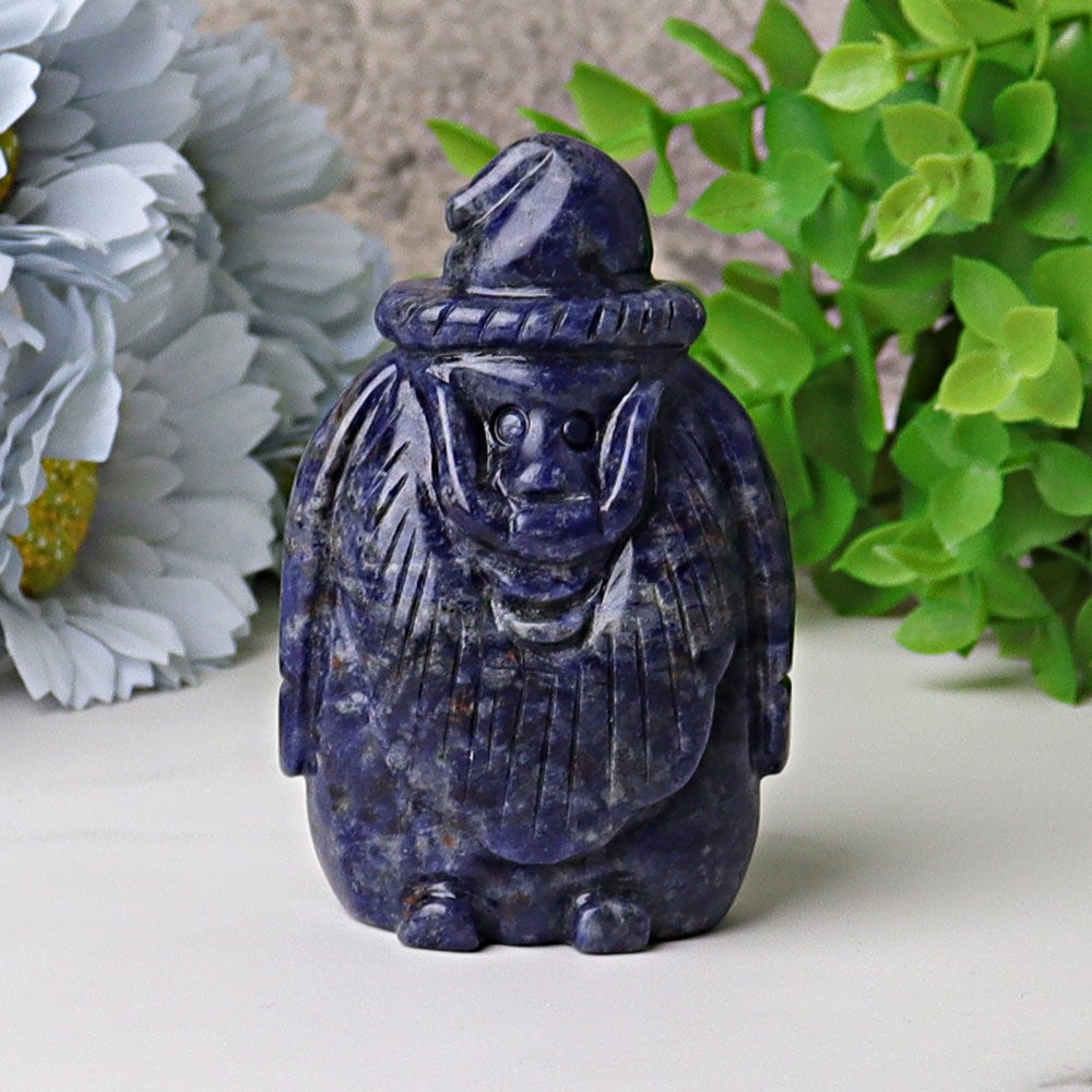 3.1" Santa Claus Crystal Carvings Wholesale Crystals USA