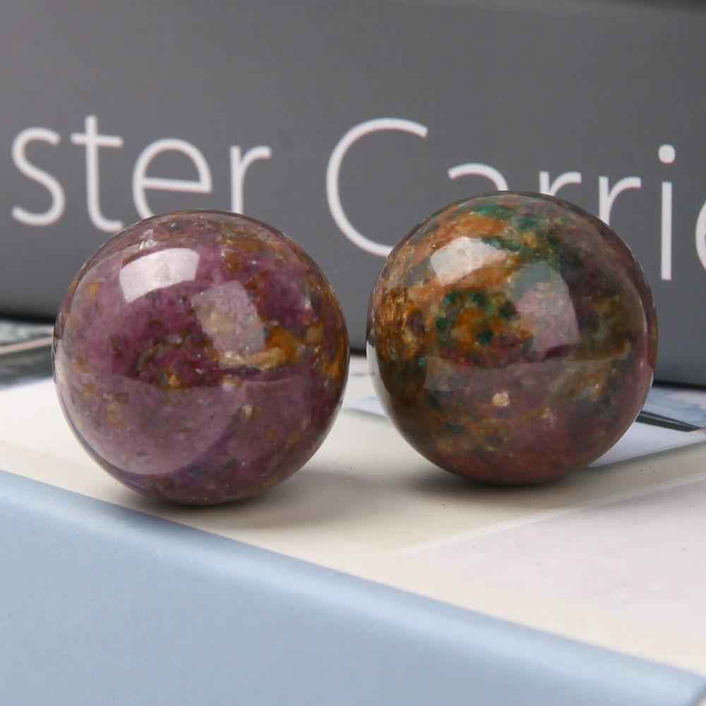 1" Ocean Jasper Mini Sphere Wholesale Crystals USA