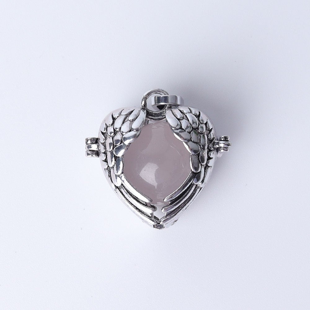 1.16" Heart Shape Crystal Pendant Wholesale Crystals USA
