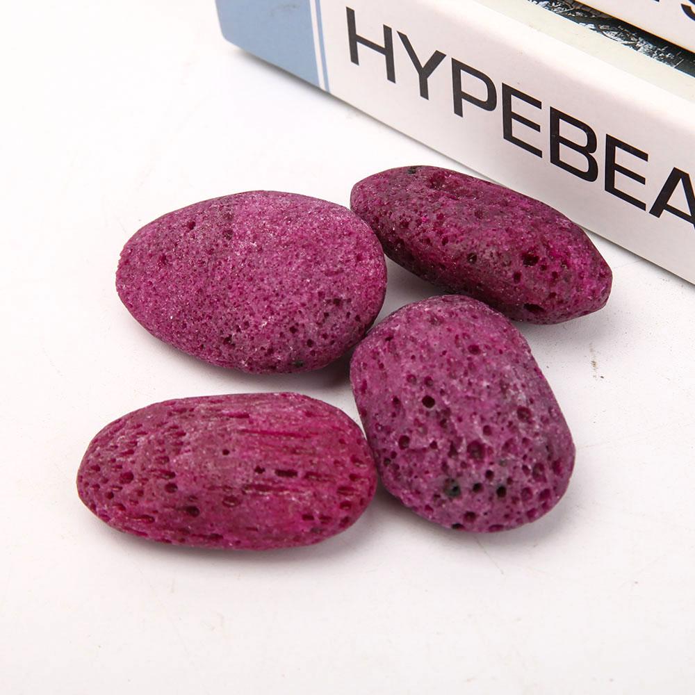 0.1kg Honey Comb Ruby Tumbles Palm stones Wholesale Crystals USA