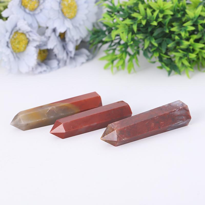 Wholesale Natural Agate Point Healing Crystal Tower Wholesale Crystals USA