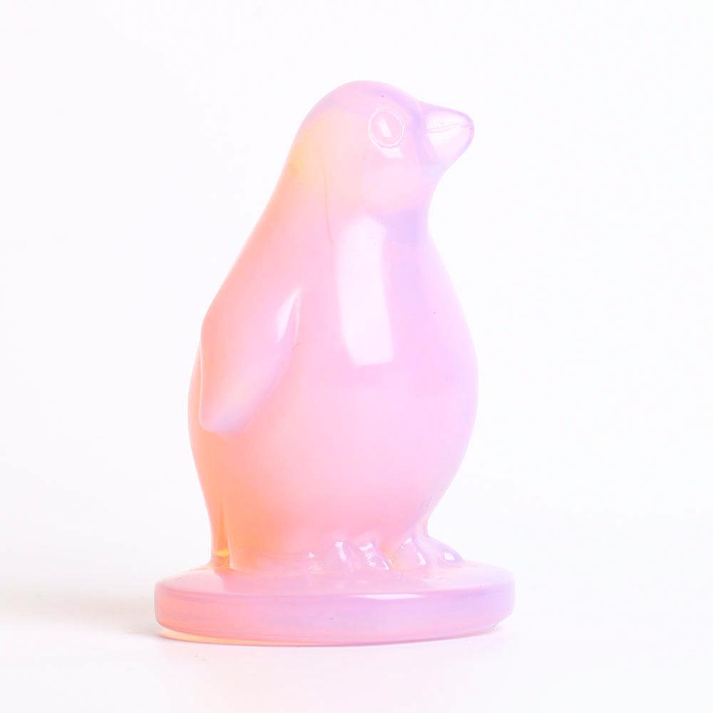 Opalite Penguin Crystal Carvings Wholesale Crystals USA