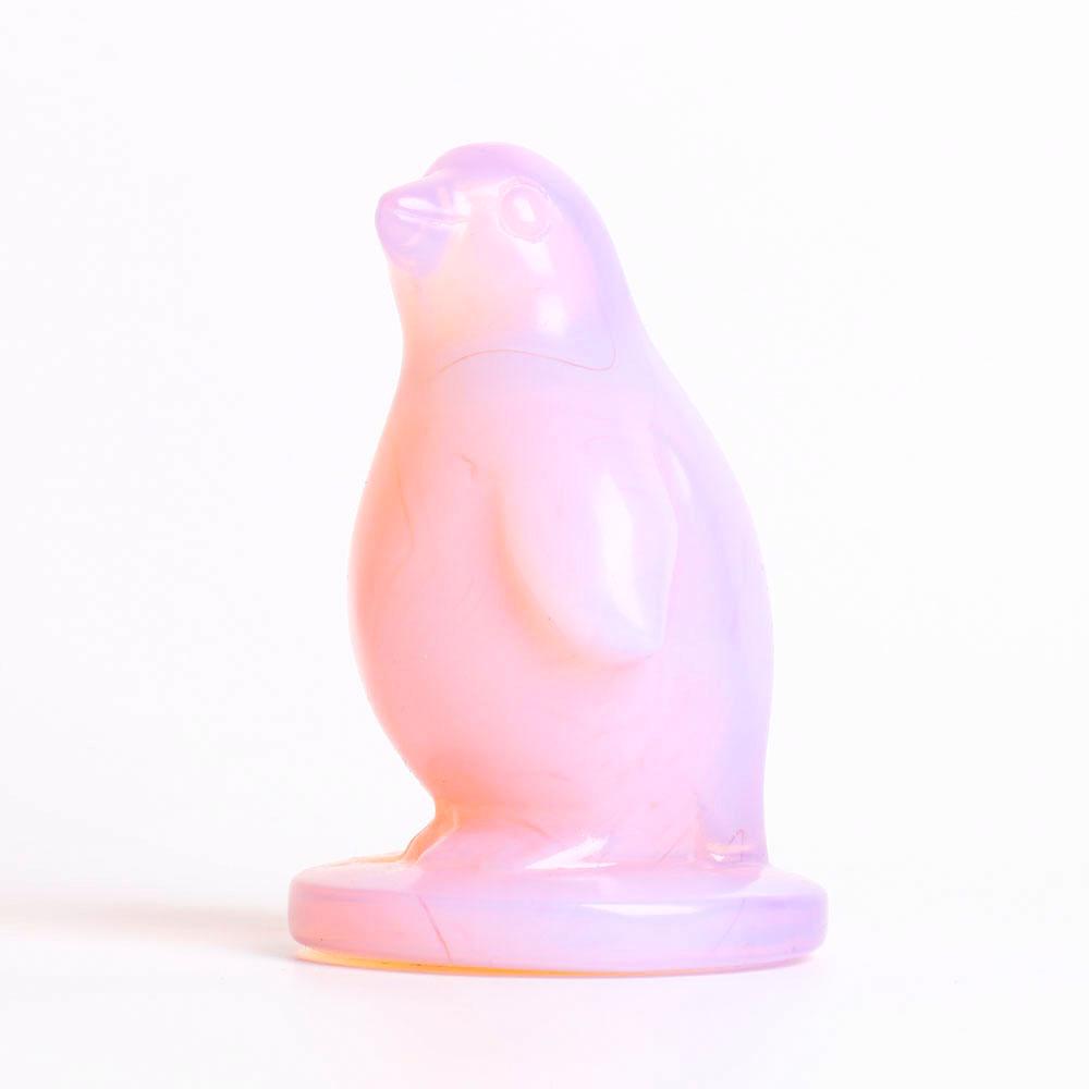 Opalite Penguin Crystal Carvings Wholesale Crystals USA