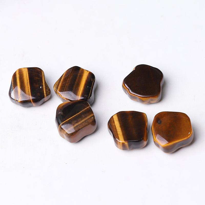 Tiger Eye 0.7" Cat Paw Crystal Carvings Wholesale Crystals USA