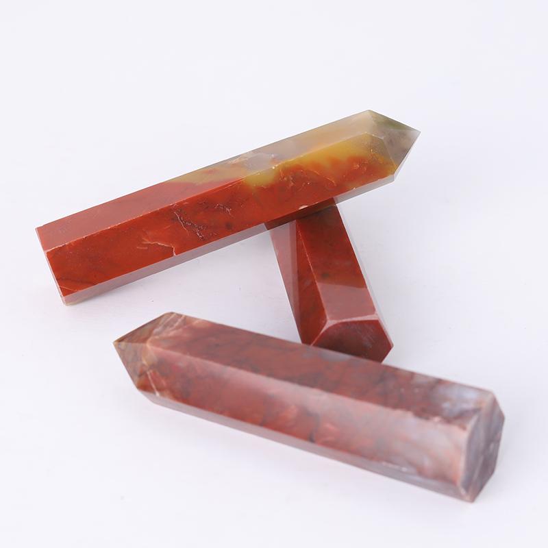 Wholesale Natural Agate Point Healing Crystal Tower Wholesale Crystals USA