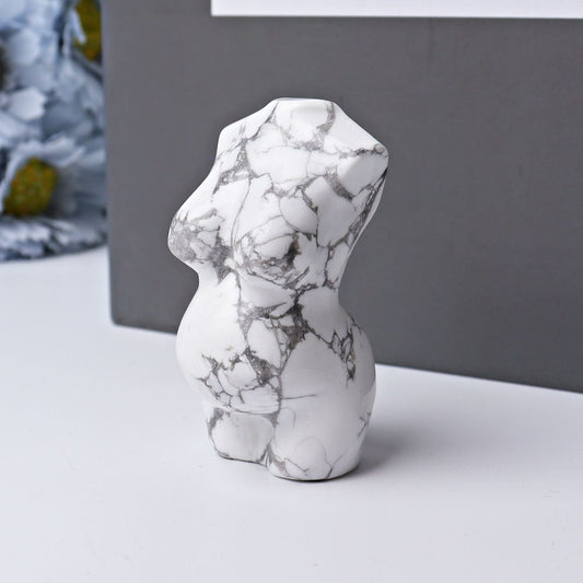 2.7" Howlite Model Carving Wholesale Crystals USA