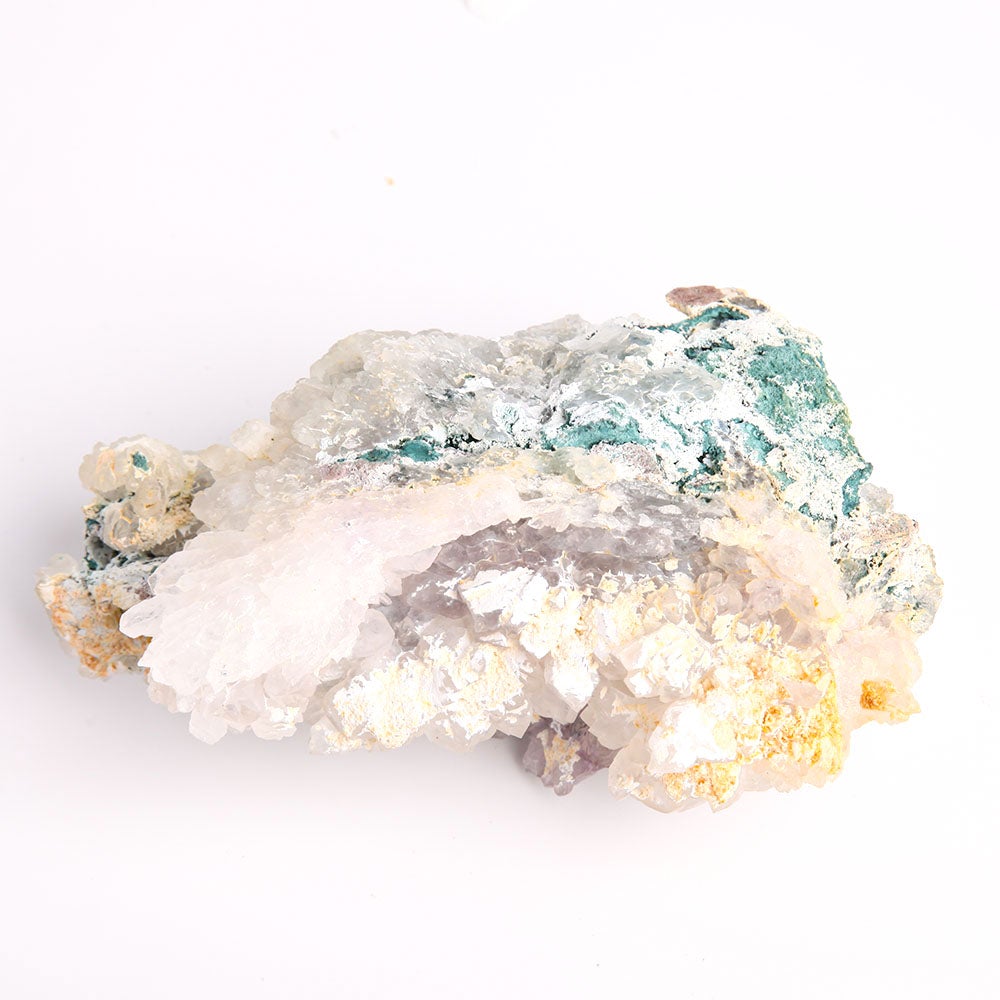 Unique Amethyst Fan Druzy Cluster Specimen Free Form